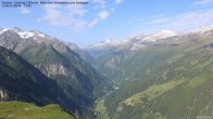 Archiv Foto Webcam Tristner/ Zillertal - Blick zum Grinberg 07:00