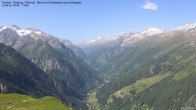 Archiv Foto Webcam Tristner/ Zillertal - Blick zum Grinberg 09:00