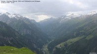 Archiv Foto Webcam Tristner/ Zillertal - Blick zum Grinberg 13:00