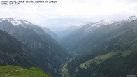 Archiv Foto Webcam Tristner/ Zillertal - Blick zum Grinberg 17:00