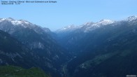 Archiv Foto Webcam Tristner/ Zillertal - Blick zum Grinberg 03:00