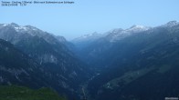 Archiv Foto Webcam Tristner/ Zillertal - Blick zum Grinberg 03:00