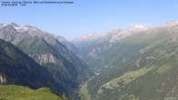 Archiv Foto Webcam Tristner/ Zillertal - Blick zum Grinberg 07:00