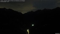 Archiv Foto Webcam Tristner/ Zillertal - Blick zum Grinberg 01:00