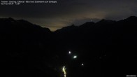 Archiv Foto Webcam Tristner/ Zillertal - Blick zum Grinberg 23:00