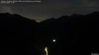 Archiv Foto Webcam Tristner/ Zillertal - Blick zum Grinberg 01:00