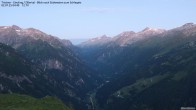 Archiv Foto Webcam Tristner/ Zillertal - Blick zum Grinberg 03:00