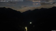 Archiv Foto Webcam Tristner/ Zillertal - Blick zum Grinberg 23:00