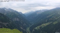 Archiv Foto Webcam Tristner/ Zillertal - Blick zum Grinberg 09:00