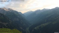 Archiv Foto Webcam Tristner/ Zillertal - Blick zum Grinberg 19:00