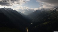 Archiv Foto Webcam Tristner/ Zillertal - Blick zum Grinberg 01:00