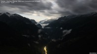 Archiv Foto Webcam Tristner/ Zillertal - Blick zum Grinberg 23:00