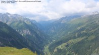 Archiv Foto Webcam Tristner/ Zillertal - Blick zum Grinberg 09:00