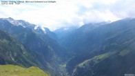 Archiv Foto Webcam Tristner/ Zillertal - Blick zum Grinberg 15:00
