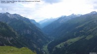 Archiv Foto Webcam Tristner/ Zillertal - Blick zum Grinberg 17:00