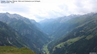 Archiv Foto Webcam Tristner/ Zillertal - Blick zum Grinberg 15:00