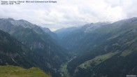 Archiv Foto Webcam Tristner/ Zillertal - Blick zum Grinberg 17:00