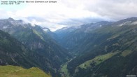 Archiv Foto Webcam Tristner/ Zillertal - Blick zum Grinberg 17:00