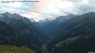 Archiv Foto Webcam Tristner/ Zillertal - Blick zum Grinberg 19:00