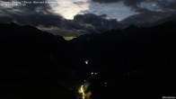 Archiv Foto Webcam Tristner/ Zillertal - Blick zum Grinberg 21:00
