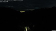 Archiv Foto Webcam Tristner/ Zillertal - Blick zum Grinberg 23:00