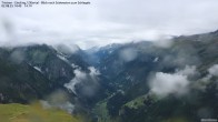 Archiv Foto Webcam Tristner/ Zillertal - Blick zum Grinberg 13:00