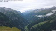 Archiv Foto Webcam Tristner/ Zillertal - Blick zum Grinberg 09:00