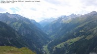 Archiv Foto Webcam Tristner/ Zillertal - Blick zum Grinberg 13:00