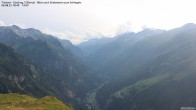 Archiv Foto Webcam Tristner/ Zillertal - Blick zum Grinberg 17:00