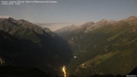 Archiv Foto Webcam Tristner/ Zillertal - Blick zum Grinberg 23:00