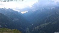 Archiv Foto Webcam Tristner/ Zillertal - Blick zum Grinberg 17:00