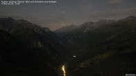 Archiv Foto Webcam Tristner/ Zillertal - Blick zum Grinberg 01:00
