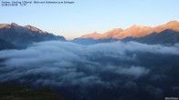 Archiv Foto Webcam Tristner/ Zillertal - Blick zum Grinberg 05:00