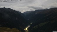 Archiv Foto Webcam Tristner/ Zillertal - Blick zum Grinberg 03:00