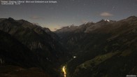 Archiv Foto Webcam Tristner/ Zillertal - Blick zum Grinberg 03:00
