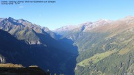 Archiv Foto Webcam Tristner/ Zillertal - Blick zum Grinberg 08:00