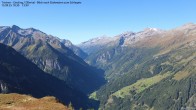 Archiv Foto Webcam Tristner/ Zillertal - Blick zum Grinberg 09:00