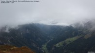 Archiv Foto Webcam Tristner/ Zillertal - Blick zum Grinberg 17:00