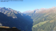 Archiv Foto Webcam Tristner/ Zillertal - Blick zum Grinberg 08:00