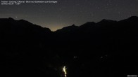 Archiv Foto Webcam Tristner/ Zillertal - Blick zum Grinberg 01:00