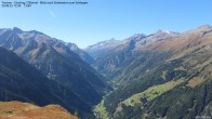 Archiv Foto Webcam Tristner/ Zillertal - Blick zum Grinberg 11:00