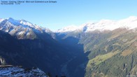 Archiv Foto Webcam Tristner/ Zillertal - Blick zum Grinberg 08:00