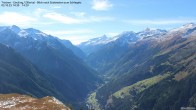 Archiv Foto Webcam Tristner/ Zillertal - Blick zum Grinberg 13:00
