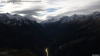 Archiv Foto Webcam Tristner/ Zillertal - Blick zum Grinberg 23:00