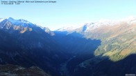 Archiv Foto Webcam Tristner/ Zillertal - Blick zum Grinberg 07:00