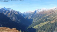 Archiv Foto Webcam Tristner/ Zillertal - Blick zum Grinberg 09:00