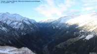 Archiv Foto Webcam Tristner/ Zillertal - Blick zum Grinberg 07:00