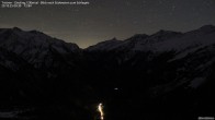 Archiv Foto Webcam Tristner/ Zillertal - Blick zum Grinberg 23:00