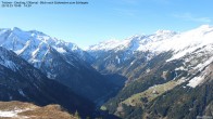 Archiv Foto Webcam Tristner/ Zillertal - Blick zum Grinberg 09:00