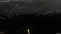 Archiv Foto Webcam Tristner/ Zillertal - Blick zum Grinberg 21:00